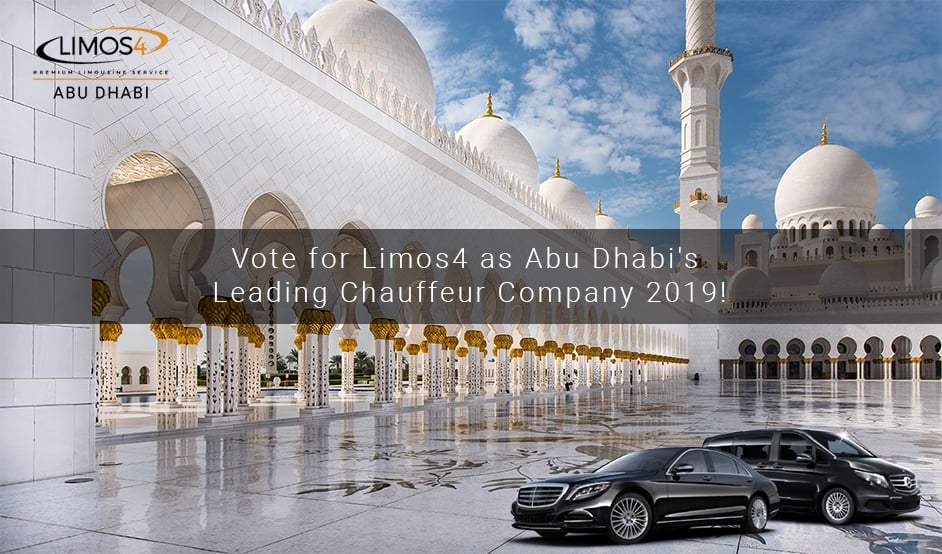 Vote for Limos4 as Abu Dhabi's Leading Chauffeur Company Limos4